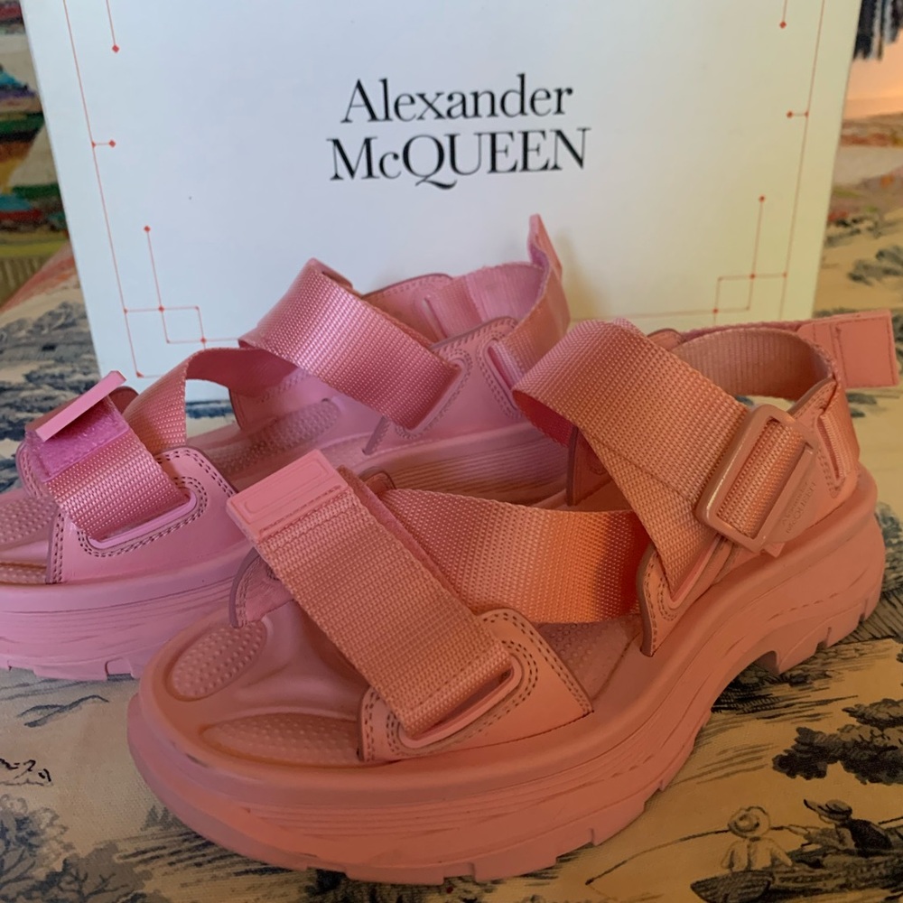 Alexander McQueen Tread Sport Sandals